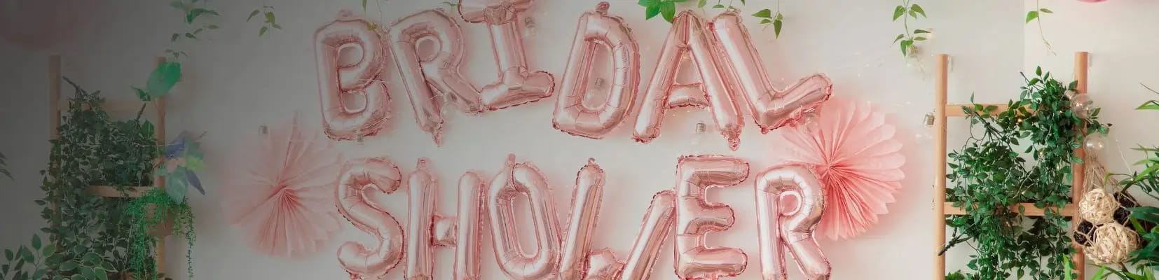 Elegant bridal shower setup with floral decorations in Dubai